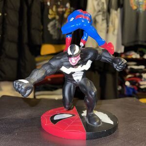 Vintage Spiderman Venom Marvel Comics Mini Statue By Applause 1997 - LIMITED